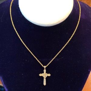 Cross and Heart Necklace